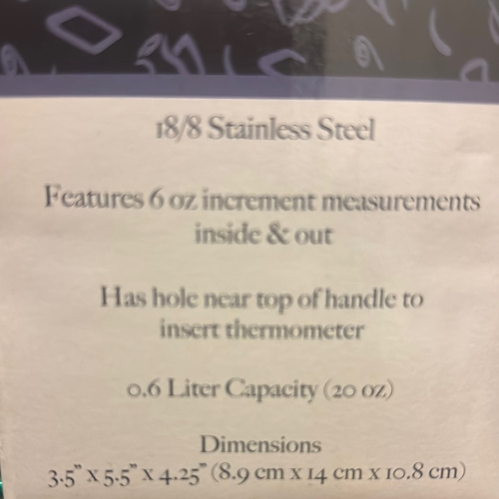 Stainless Steel Measuring Cup